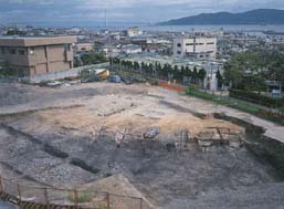 林崎三本松瓦窯跡群調査風景